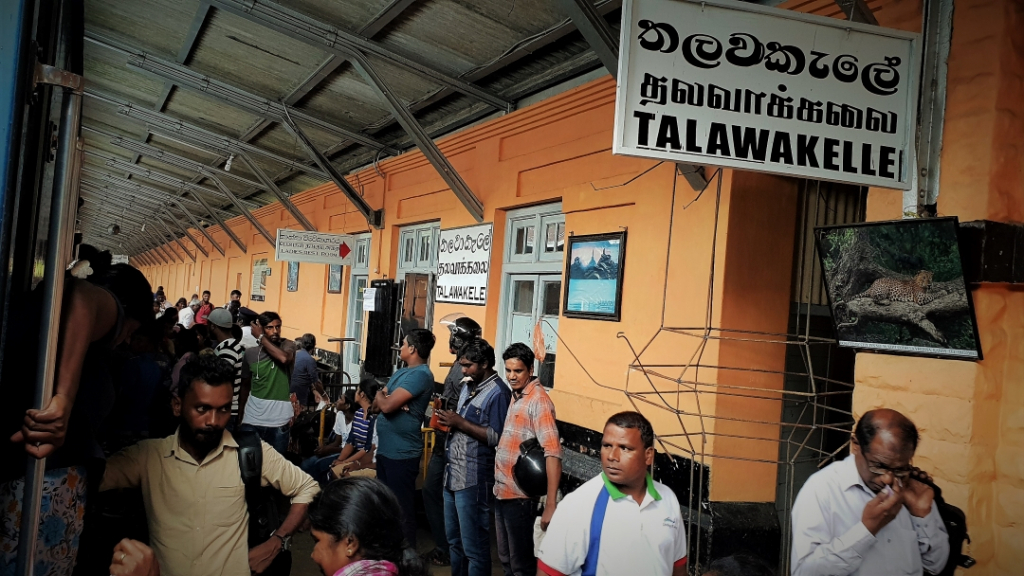 Sri Lanka Talawakelle Train Station