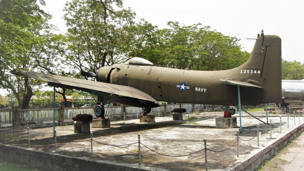 Vietnam Hue History Museum aeroplane