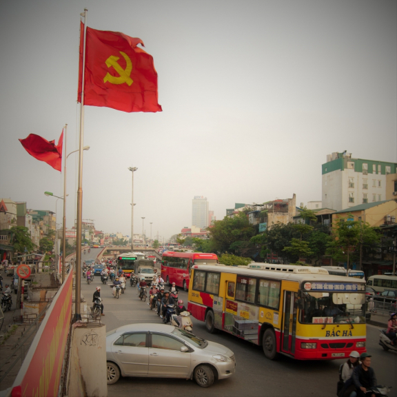 Vietnam Hanoi road