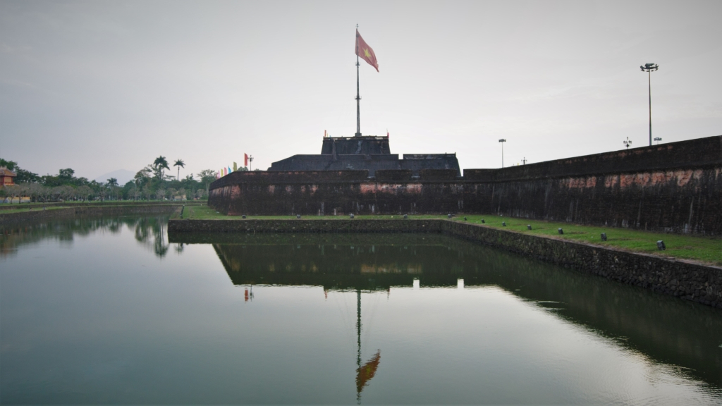Vietnam hue imperial city wall
