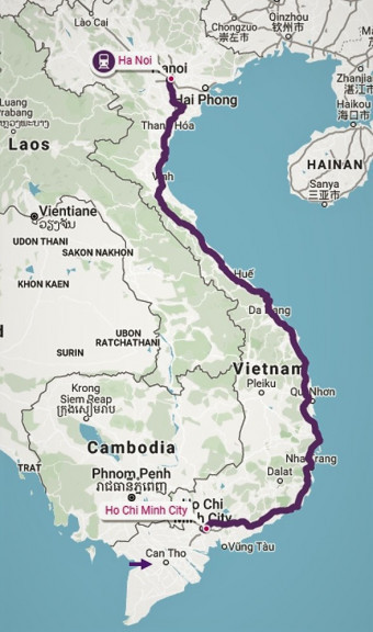 Vietnam itinerary
